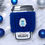 Thumbnail: royal blue coffee cup cozy with a white and light blue yeti on it