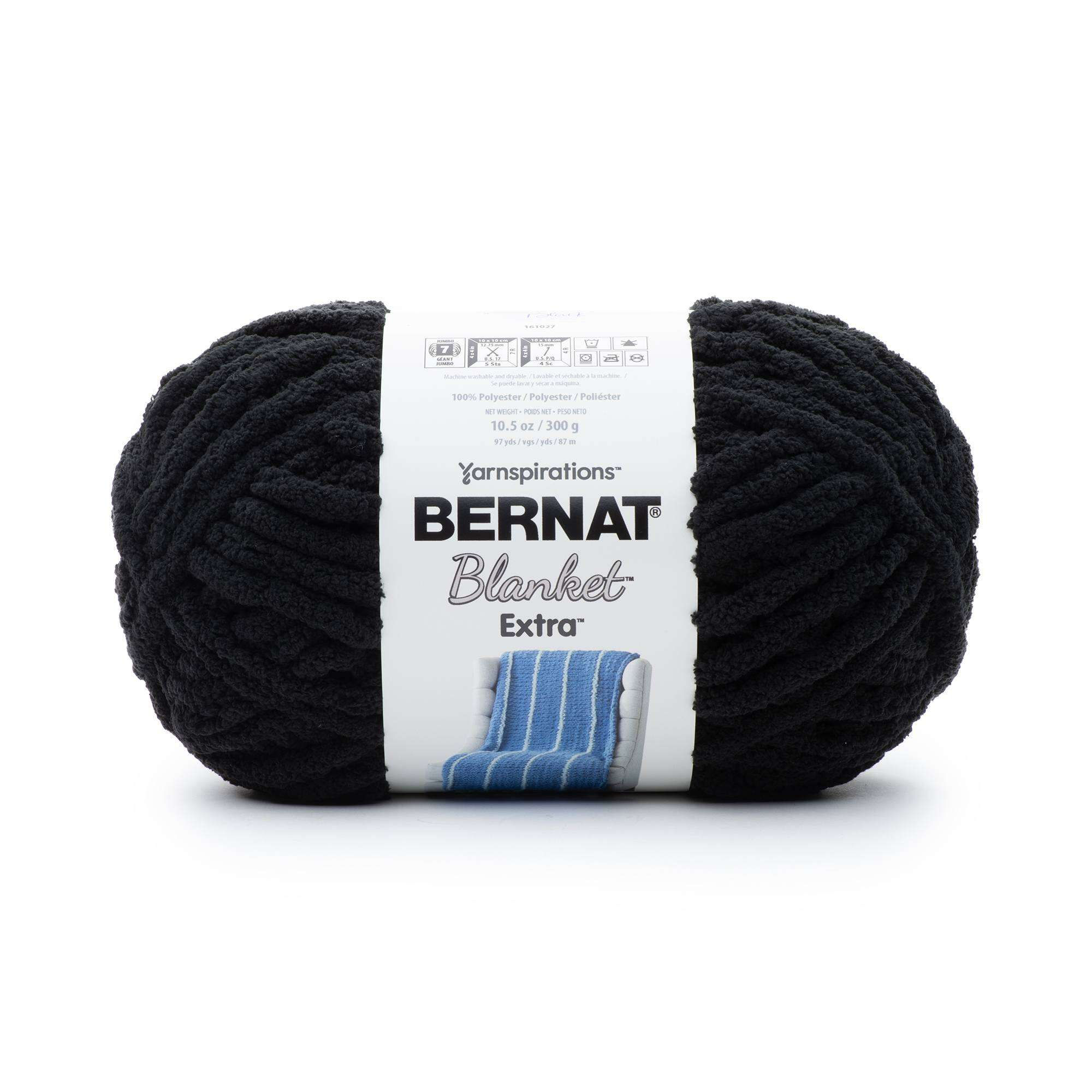 Pre-Order 2 Pack: Black - Bernat Blanket Extra