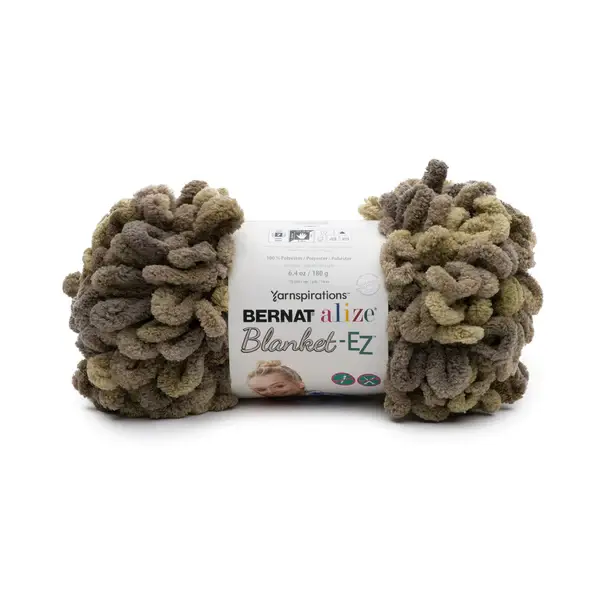 Pre-Order 2 Pack: Sand Varg - Bernat Alize Blanket-EZ