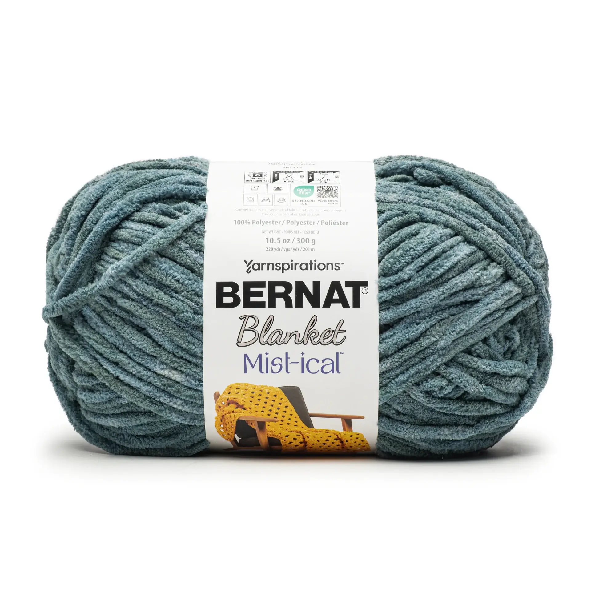 Pre-Order 2 Pack: Teal Stream - Bernat Blanket Mist-ical