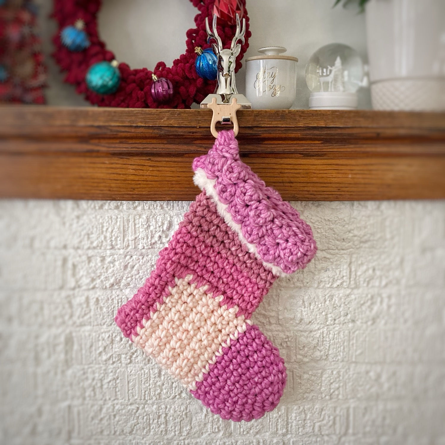 Pink - Kids Holiday Stocking