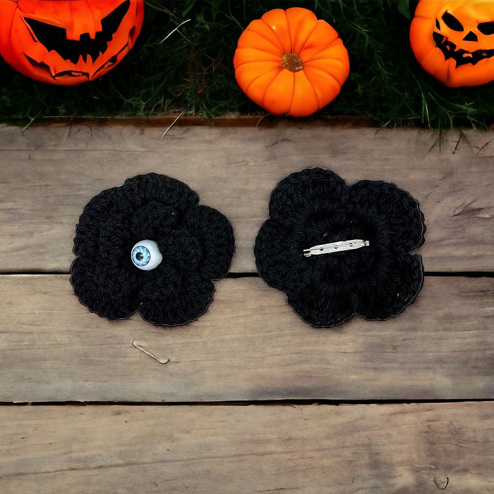 Thumbnail: Halloween Flower Pin