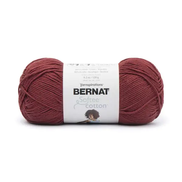 Warm Red - Bernat Softee Cotton