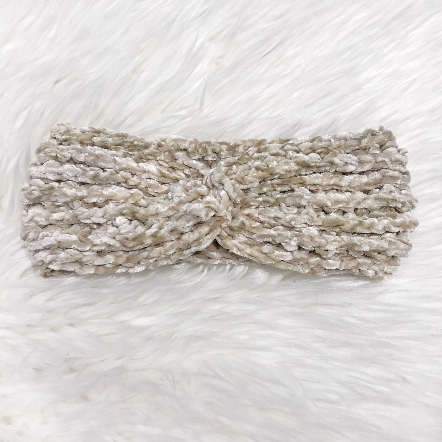 Thumbnail: Reversible Ear Warmer - Crushed Velvet