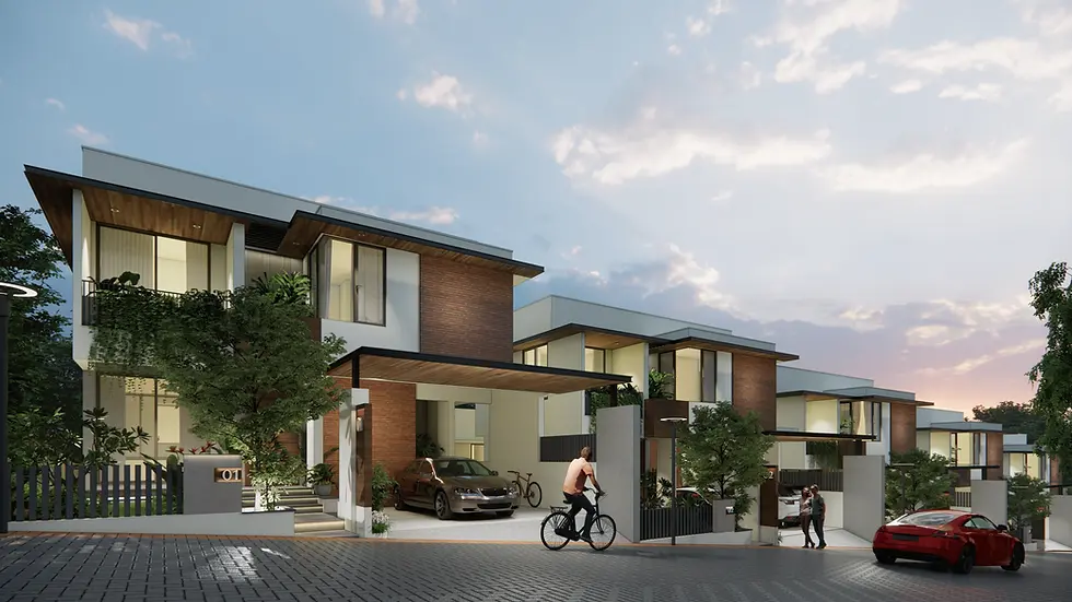 4 BHK premium villa at Grove 360, Trivandrum