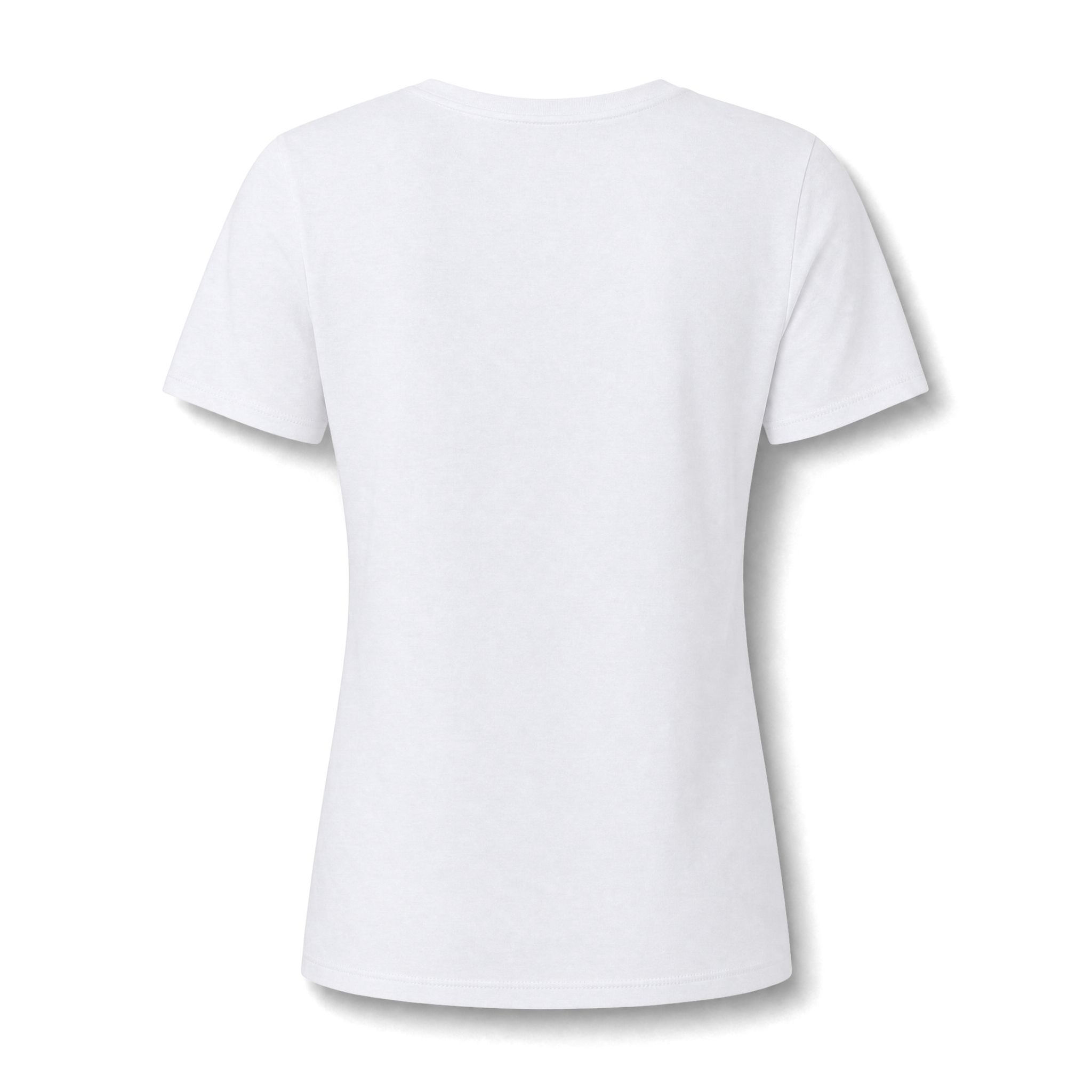 Sweethawk T-Shirt | Seattle Skyline Logo Green | Women's Relaxed V-Neck Tee