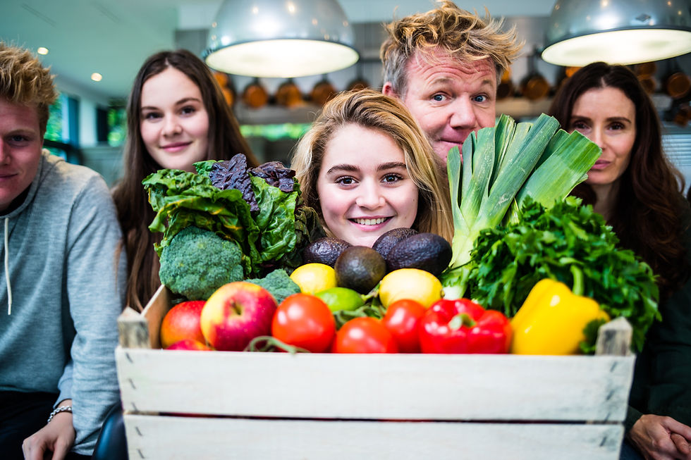 Matilda Ramsay has a cooking show  for children. teaching them the basic principles of cooking.