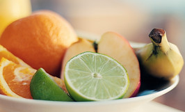 Bowl of fresh fruit
