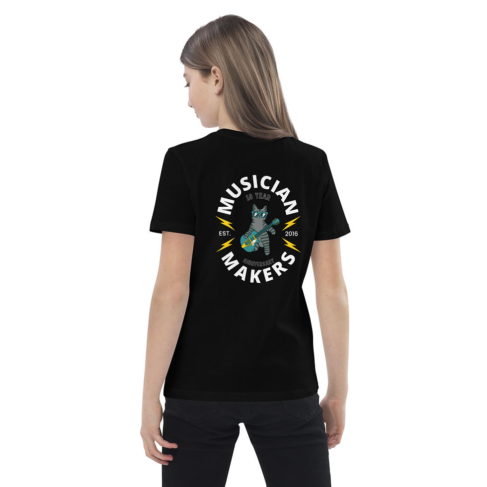 Thumbnail: Organic Cotton Youth Shirt - MM 10 Year anniversary