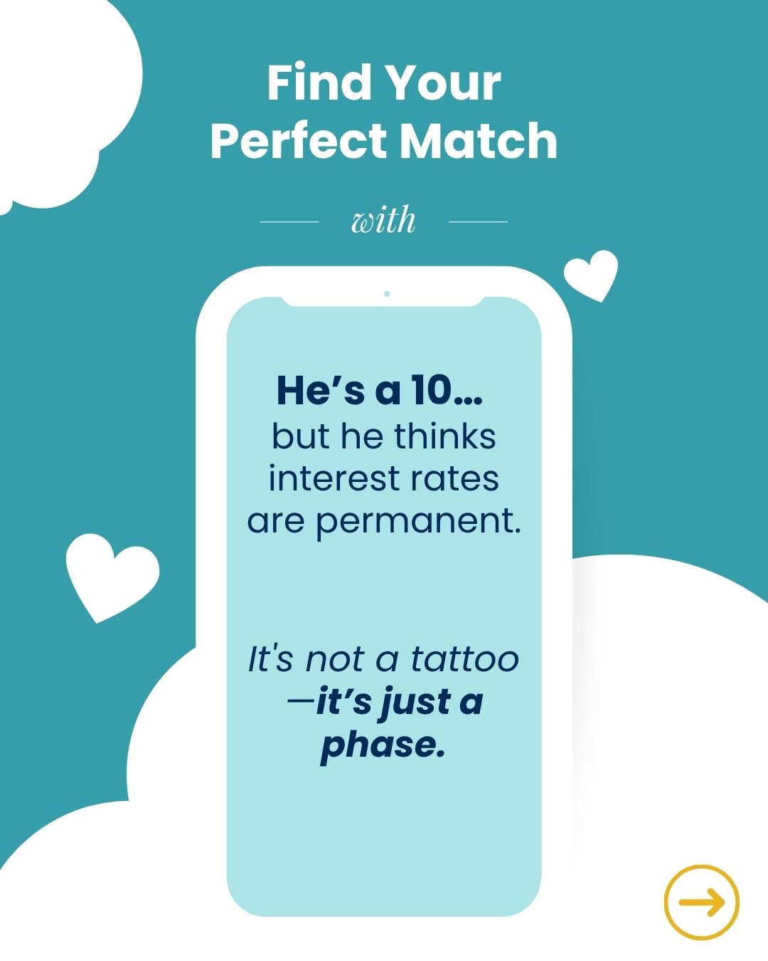 marry the house, date the rate