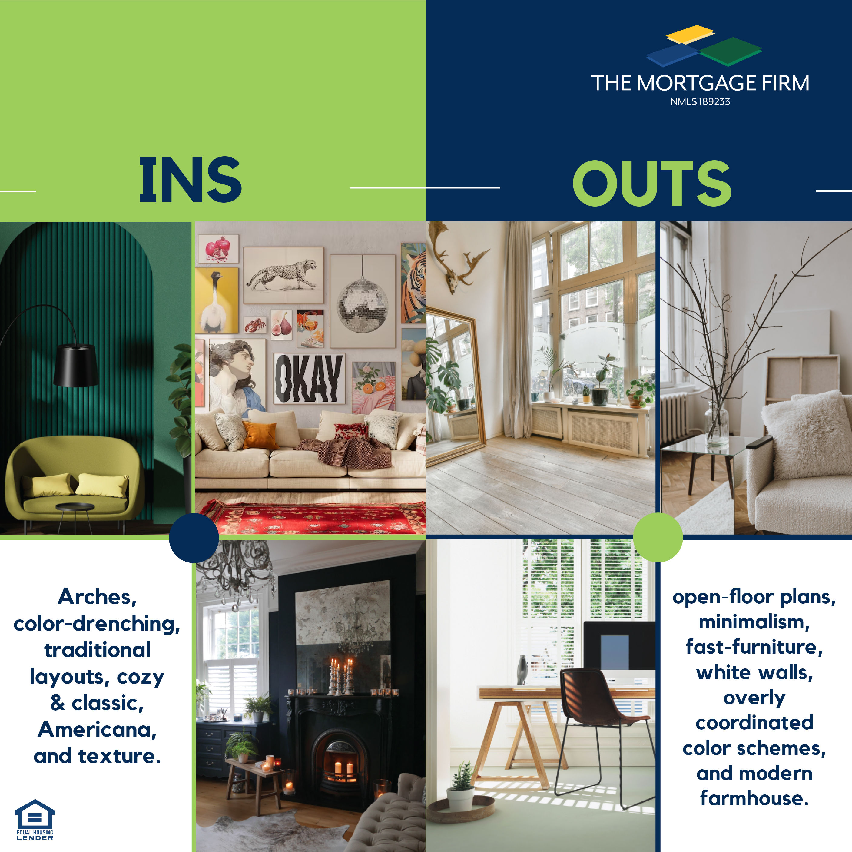 2025 Ins and Outs for Home Design