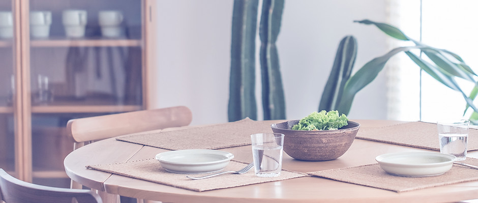 Round Wooden Table