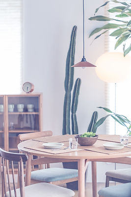 Round Wooden Table