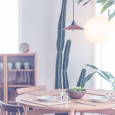 Round Wooden Table