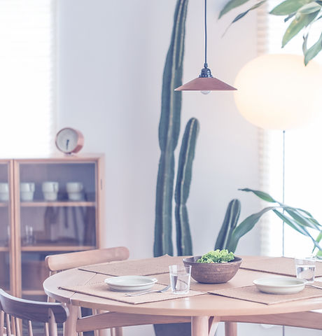Round Wooden Table