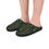 Thumbnail: Women's Indoor Slippers - Dark Green