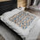 Thumbnail: Velveteen Plush Blanket - Wheat and Forget-me-nots