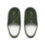 Women's Indoor Slippers - Dark Green