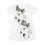 Thumbnail: Blooms Noir Casual T-Shirt Dress Front view