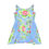Thumbnail: Floral Women's Skater Dress Back View