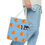 Thumbnail: Playful Goldfish Pattern Tote Bag, Cute Tote for Cat Lovers, Eco-Friendly