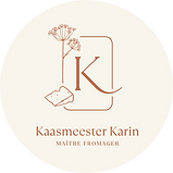 Logo van Kaasmeester Karin voor het maken van verfijnde kaasplanken