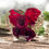 Miniatura: Bouquet nella resina Cuore grande base piatta
