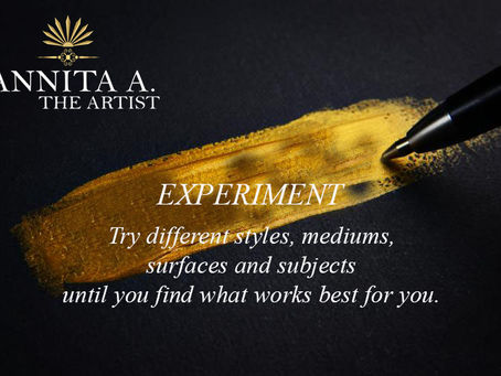 Art advice by Annita A.
