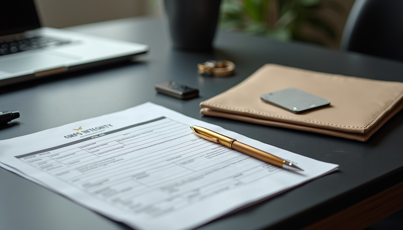 business papers on desk; building business credit for business credit cards