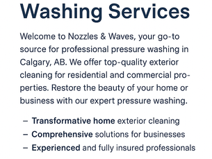 Top 5 Areas Calgary Homeowners Should Pressure Wash Before Summer