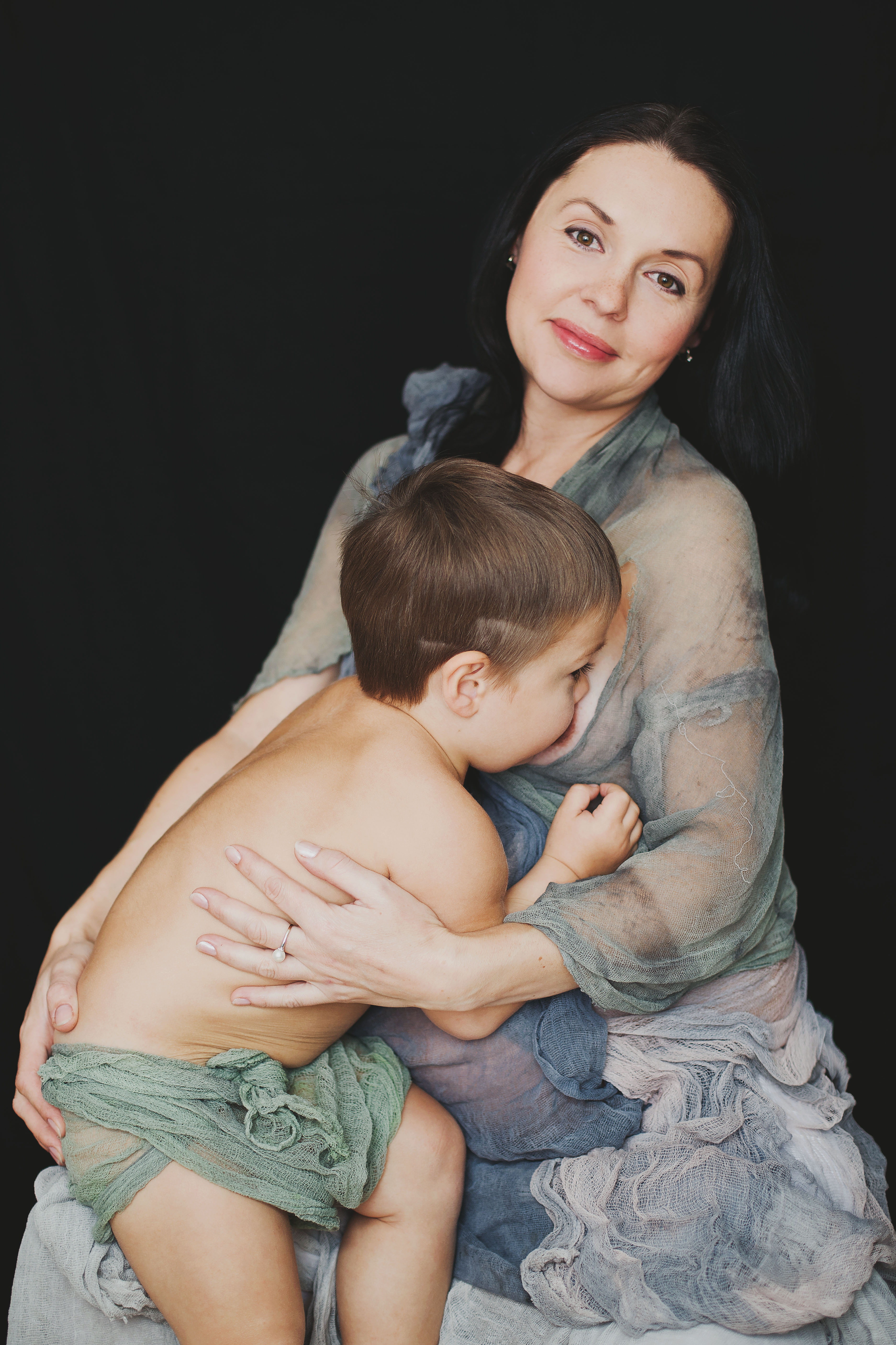 Slideshow milked by mommy.