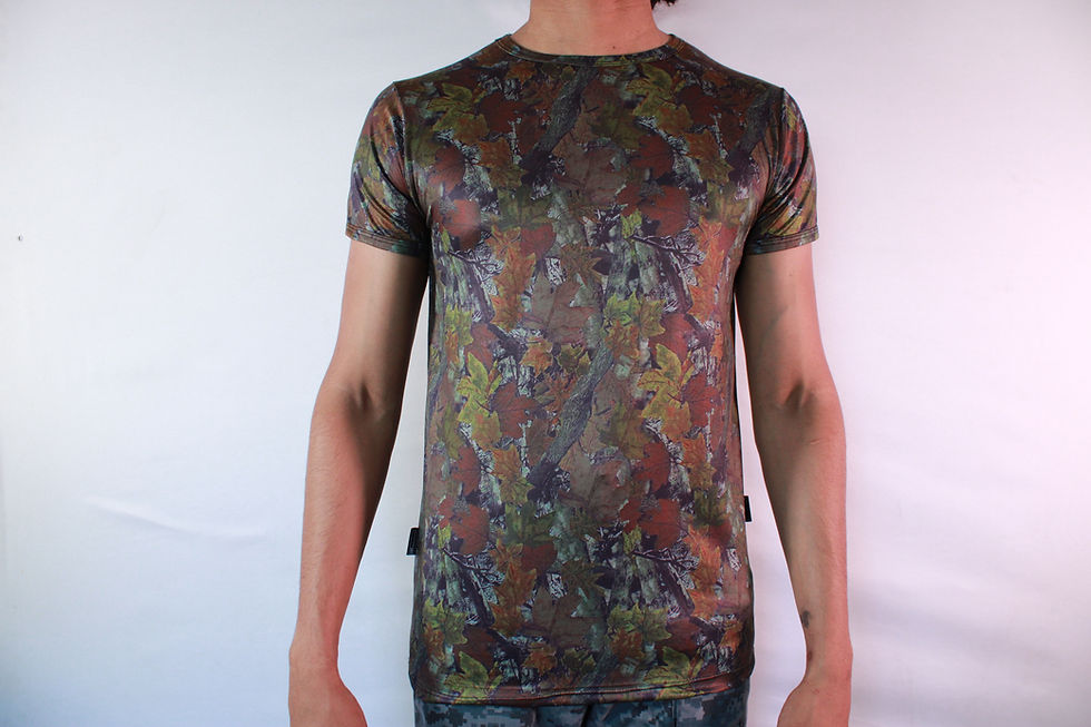 Miniatura: Playera Térmica Manga Corta Ramas 003