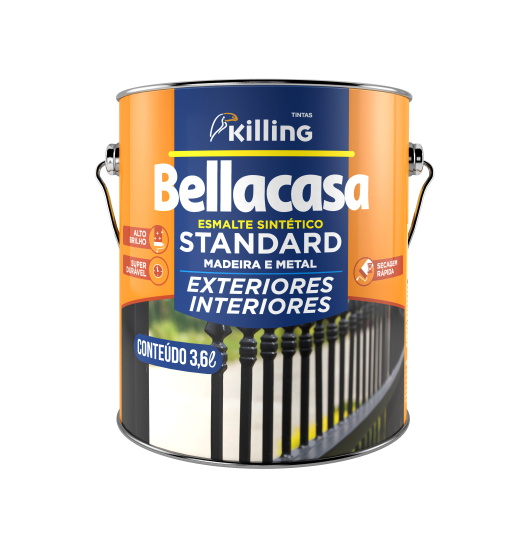 Esmalte Bellacasa Standard Brilhante Colorido - Killing