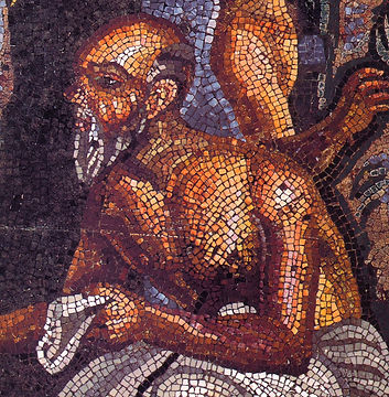 Деталь фрески, изображающей Андроника, д
