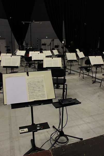 Enregistrement orchestre national de Strasbourg