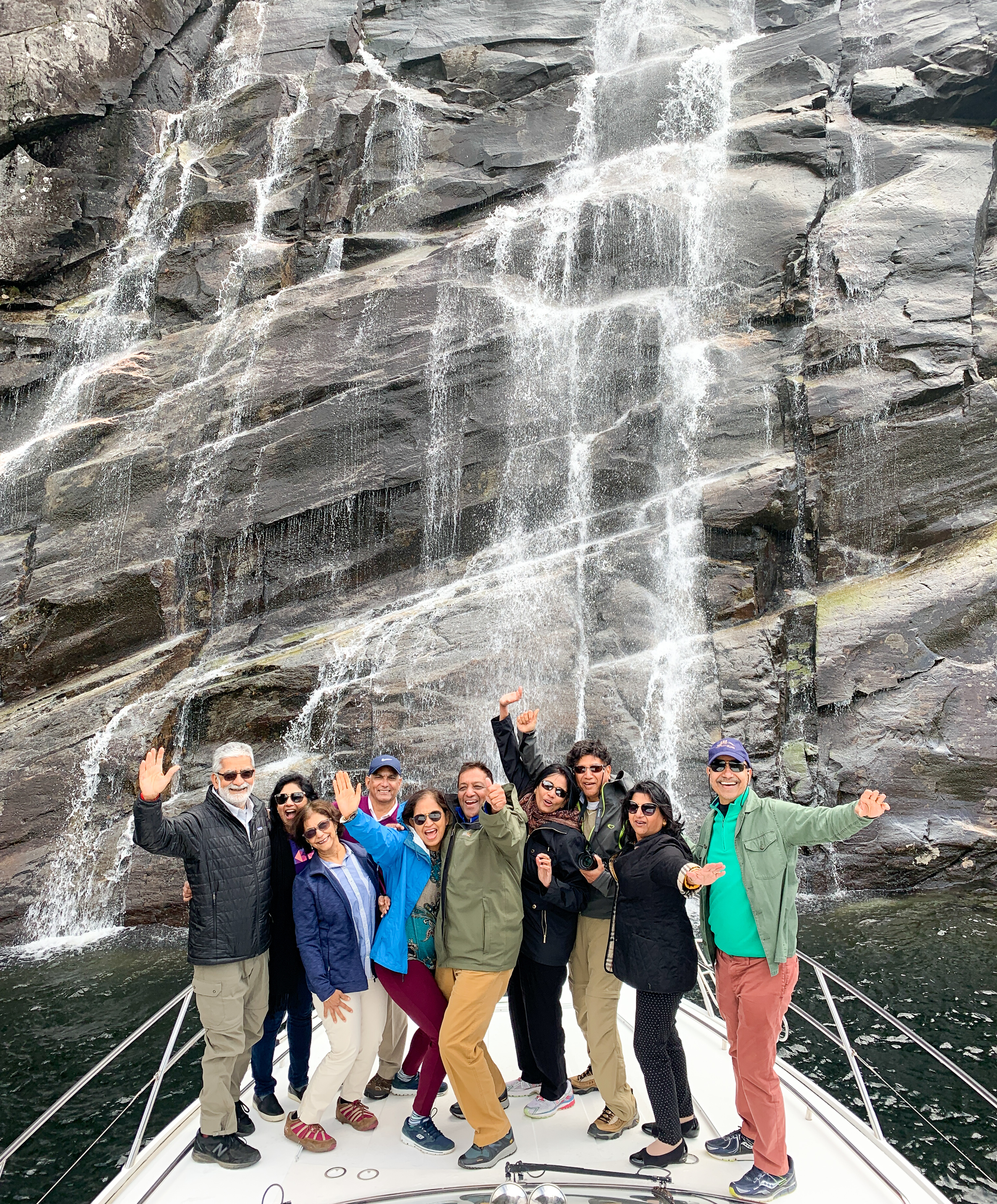 Waterfall in Modal