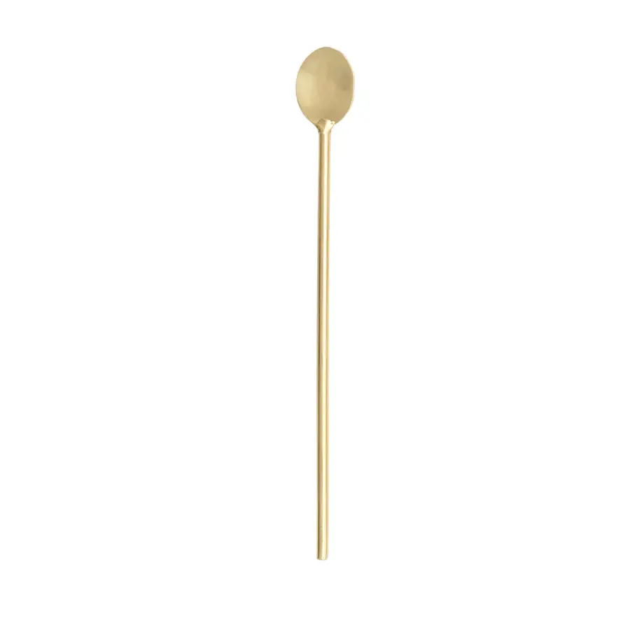 Gold Finish Cocktail Spoon