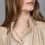 Miniatura: Timeless Elegance Clear Silver Necklace