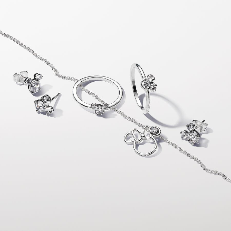 Miniatura: Minnie Mouse Silhouette Collier Necklace