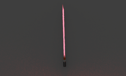 3D Modelled Lightsaber
