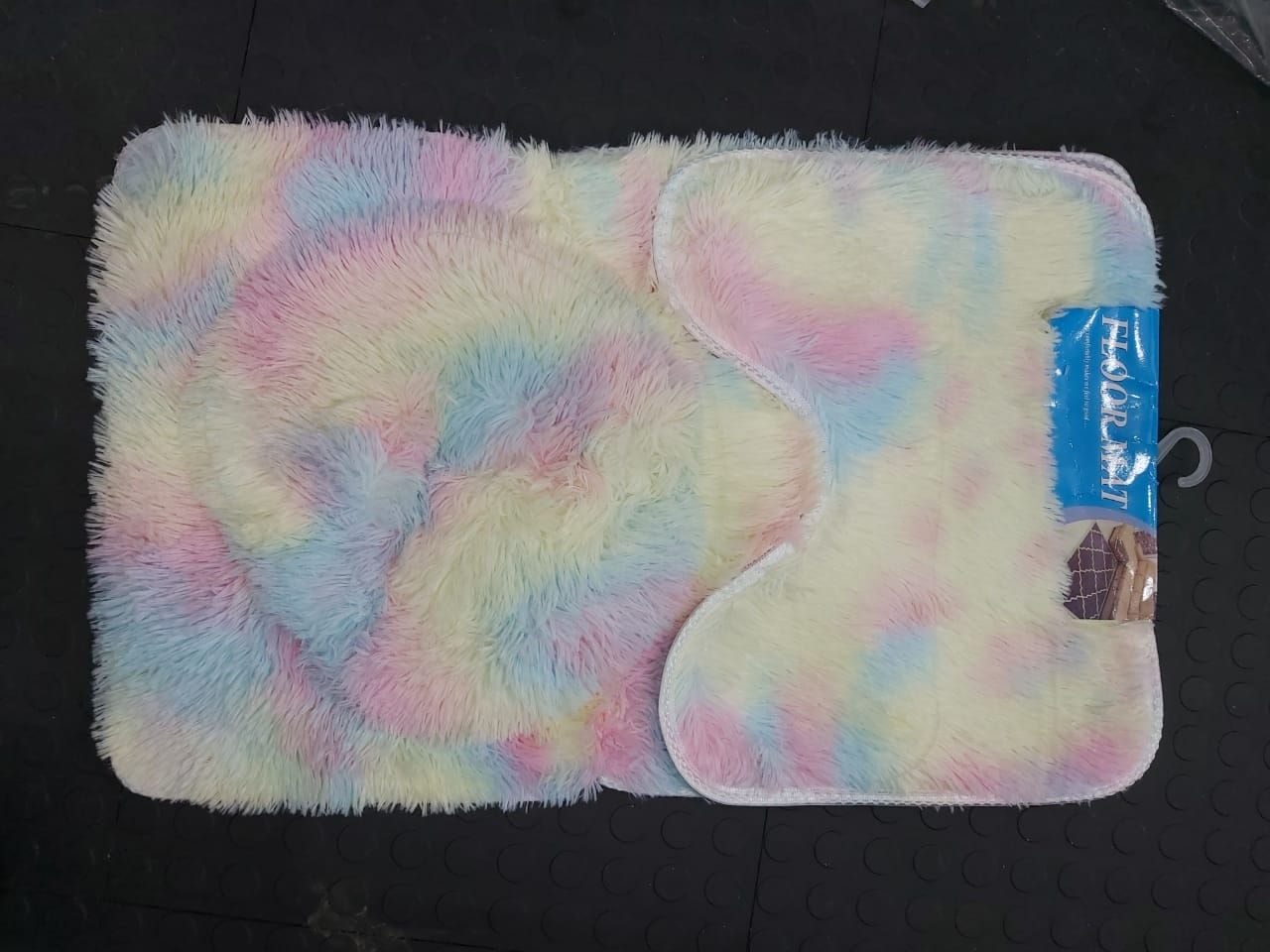 Fluffy bathroom sets