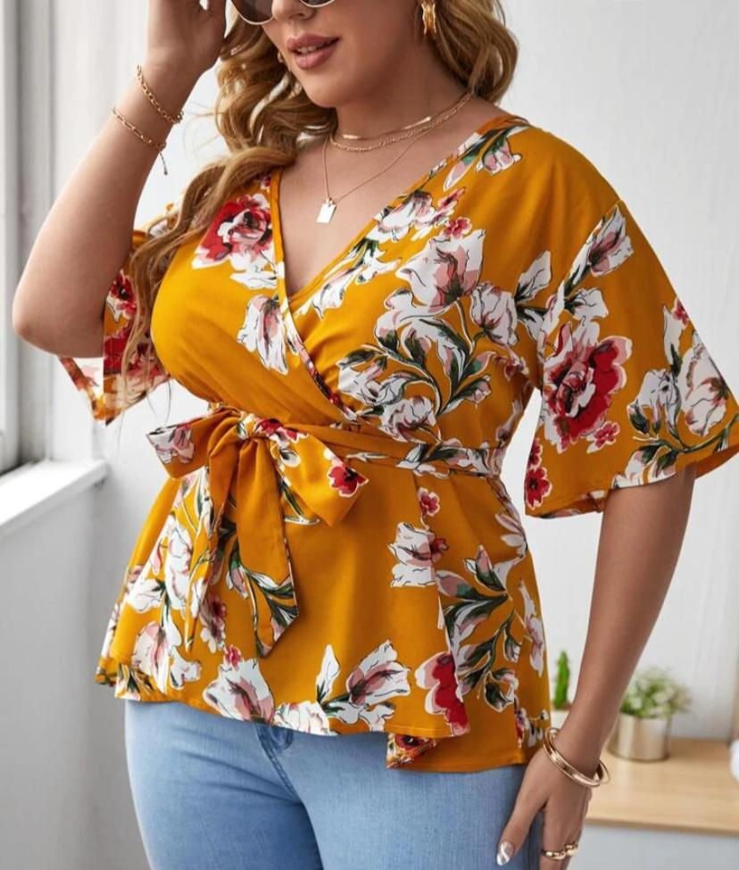 Ladies floral shirt