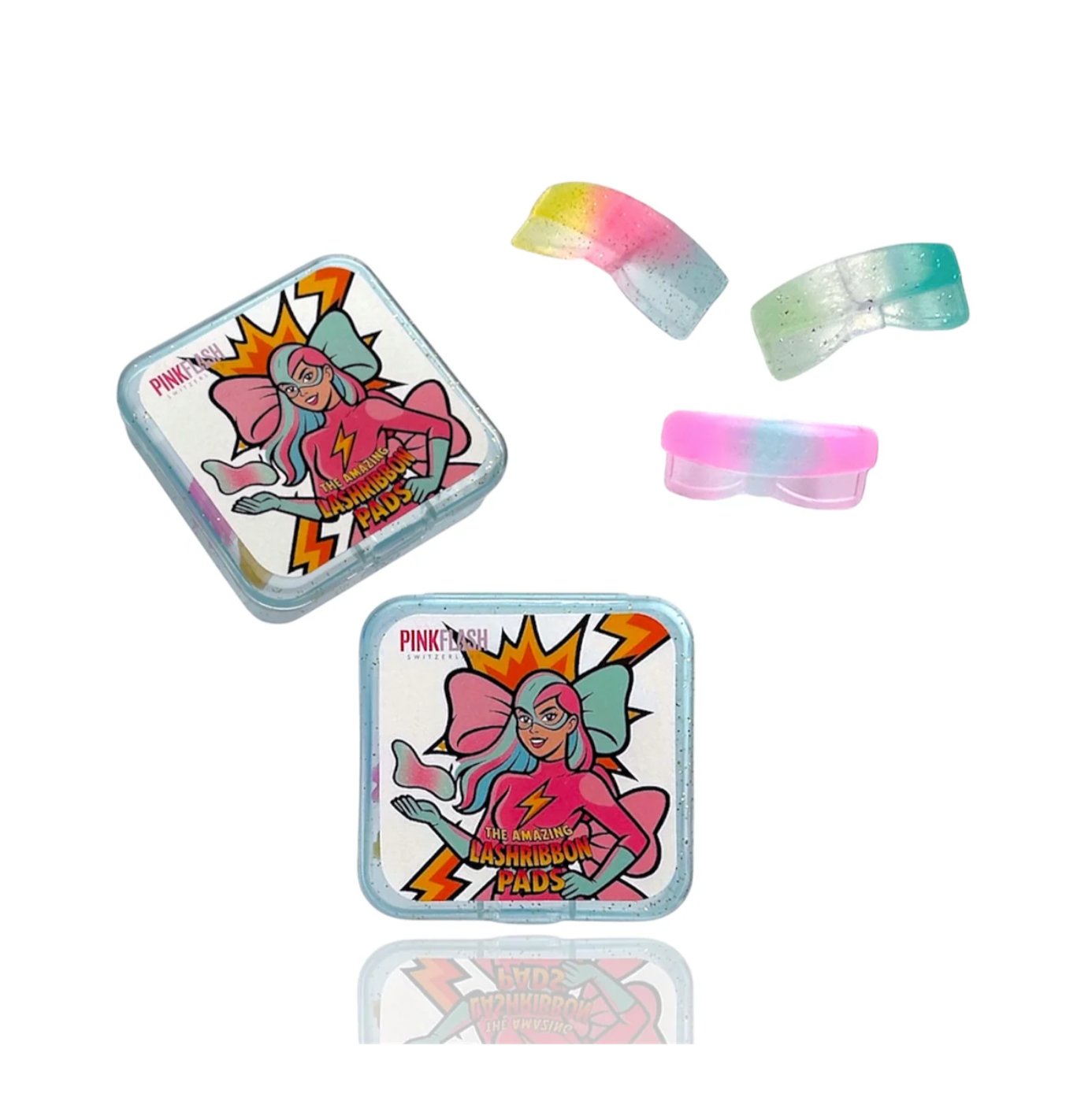 PINK FLASH LASH RIBBON Silikonpads