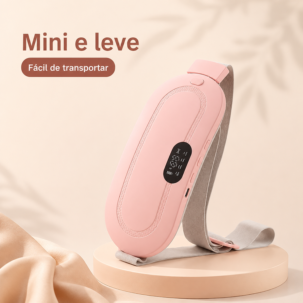 Miniatura: Cinta Aquecedora e Massageadora para Cólica