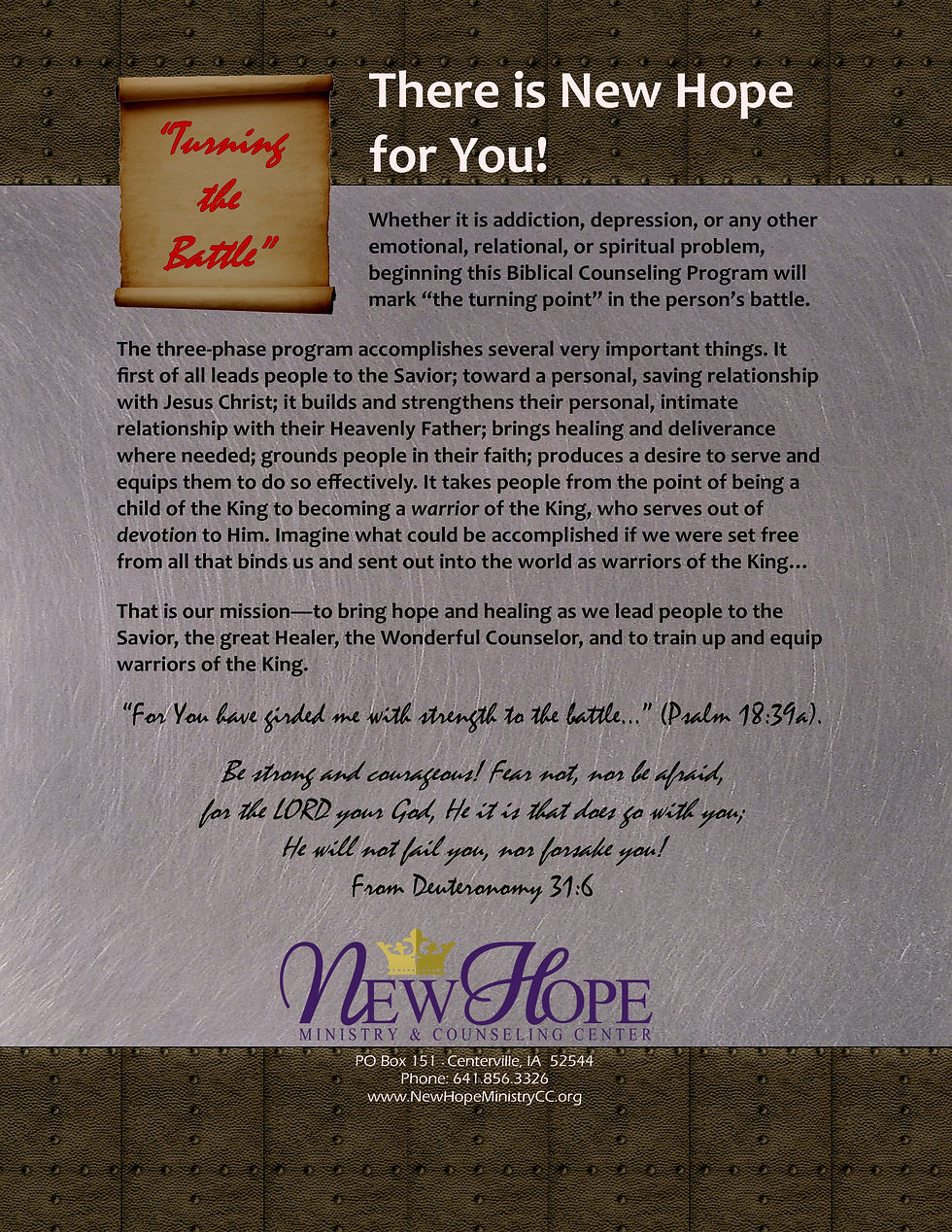 Thumbnail: New Hope Counseling Center Kit