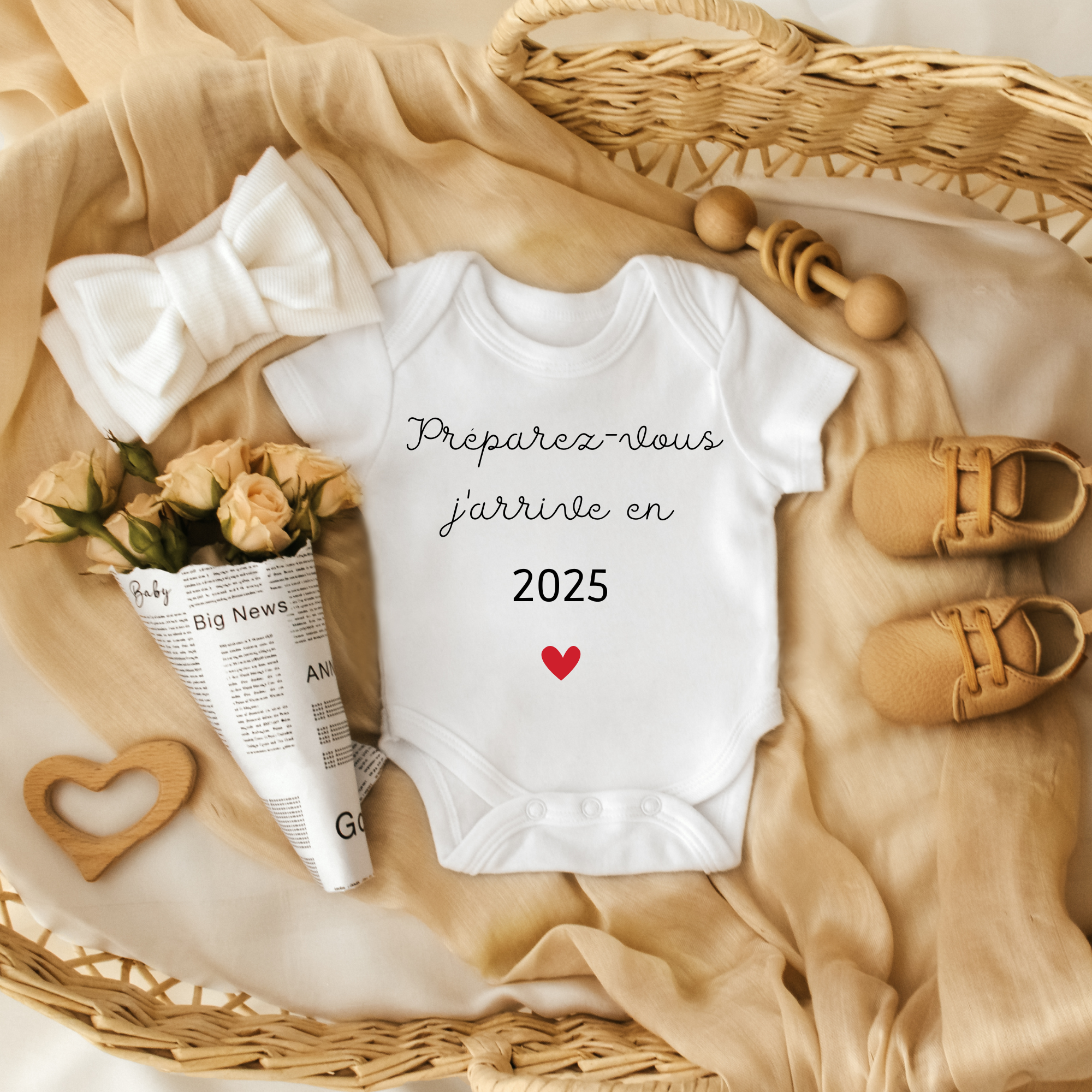 Annonce grossesse body