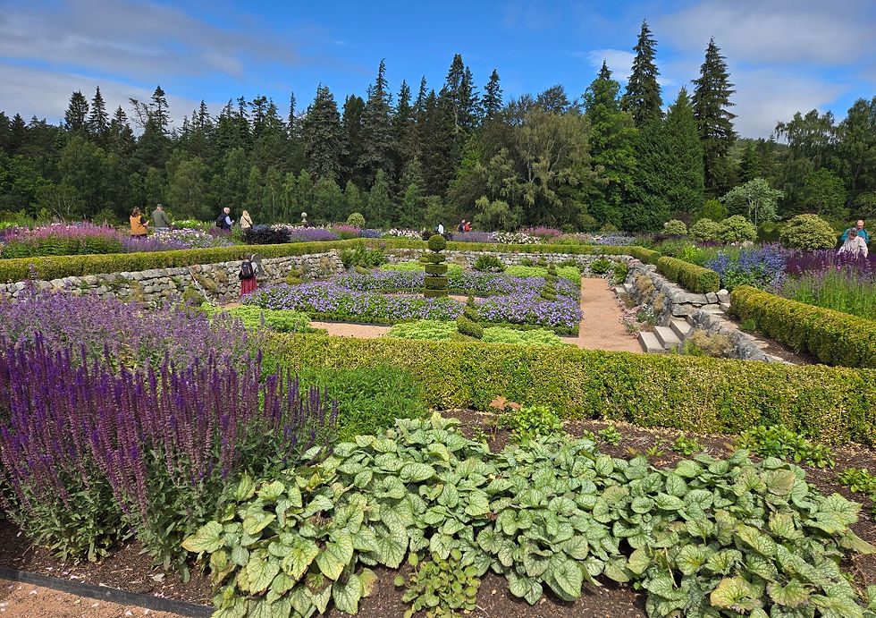 Sunken Garden at Balmoral Castle