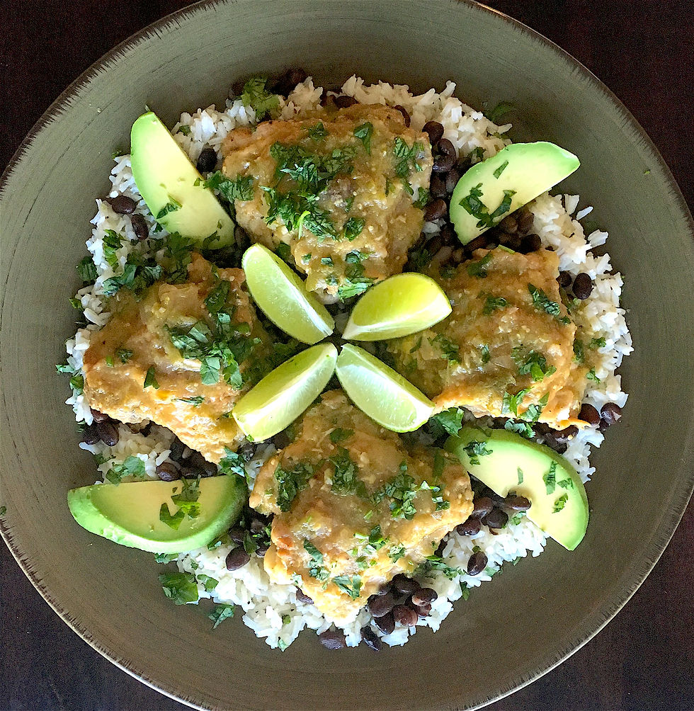 Braised Tomatillo Chicken