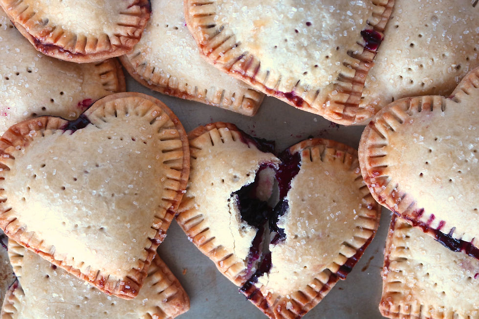 Cherry Heart Hand Pies
