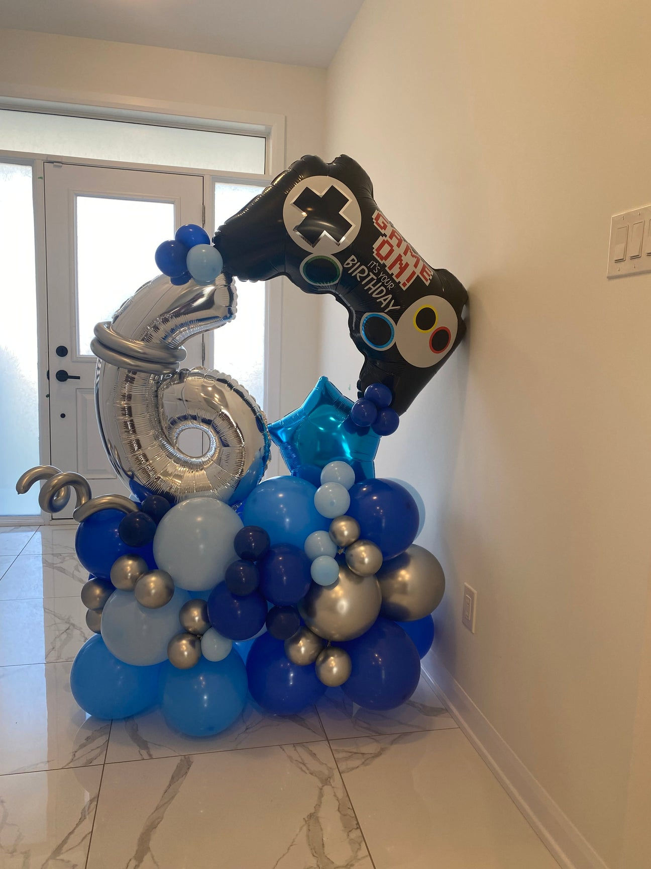 GAMER BIRTHDAY BALLOON SET